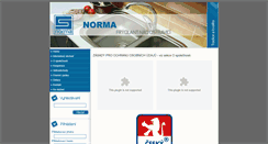Desktop Screenshot of norma-frydlant.cz